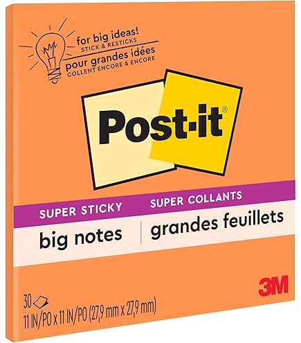 Post-it® Post It Super Sticky Mini Easel Pad (577ss-2pk