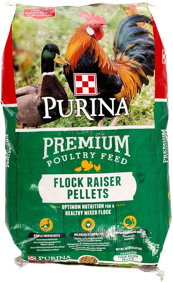 Purina Animal Nutrition Purina Flock Raiser Pellets 50lb