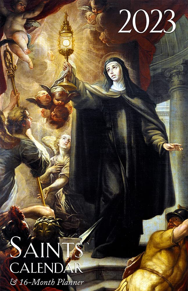 Calendar Of Saints 2023 2023 Saints Calendar And Daily Planner: Saint Benedict Press:  9781505127201: Amazon.com: Books
