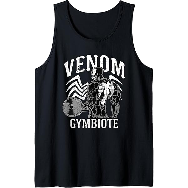 LYFT marvel VENOM グラフィック ルーズタンクトップ LYFT marvel VENOM グラフィック ルーズタンクトップ L