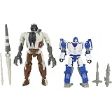 Transformers Toys Generations Kingdom Battle Across Time Collection Deluxe WFC-K40 Autobot Mirage & Maximal Grimlock…