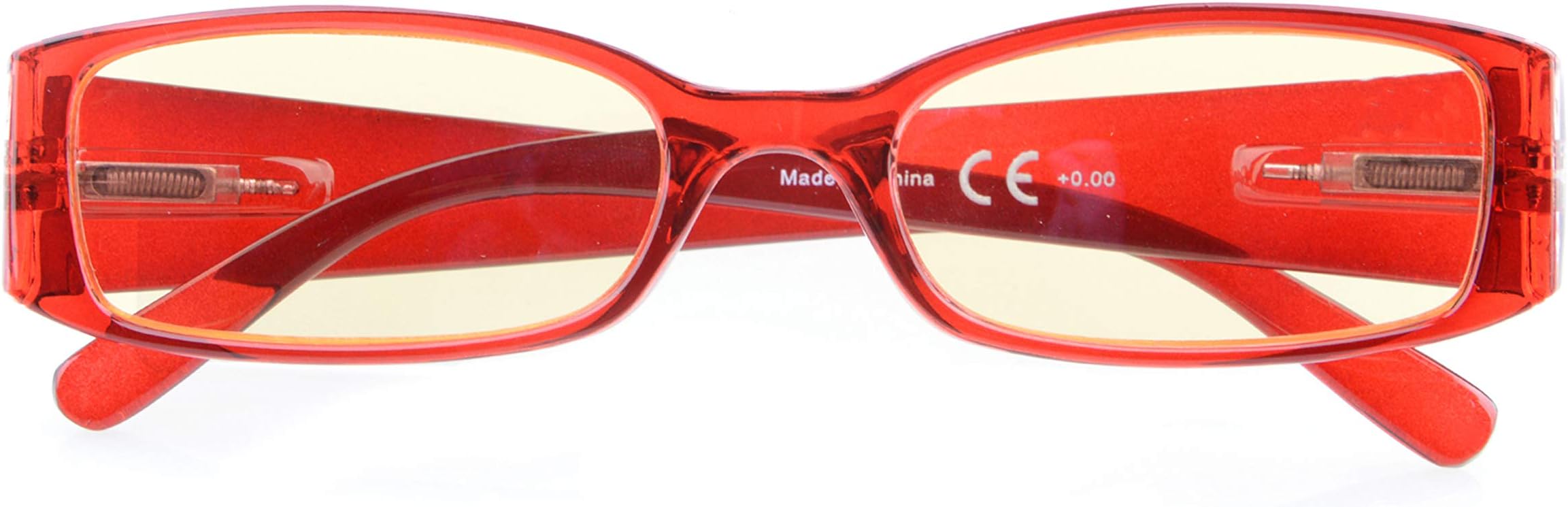 Computer Glasses for Women with Yellow Blue Light Filter Lens Reading Eyeglasses