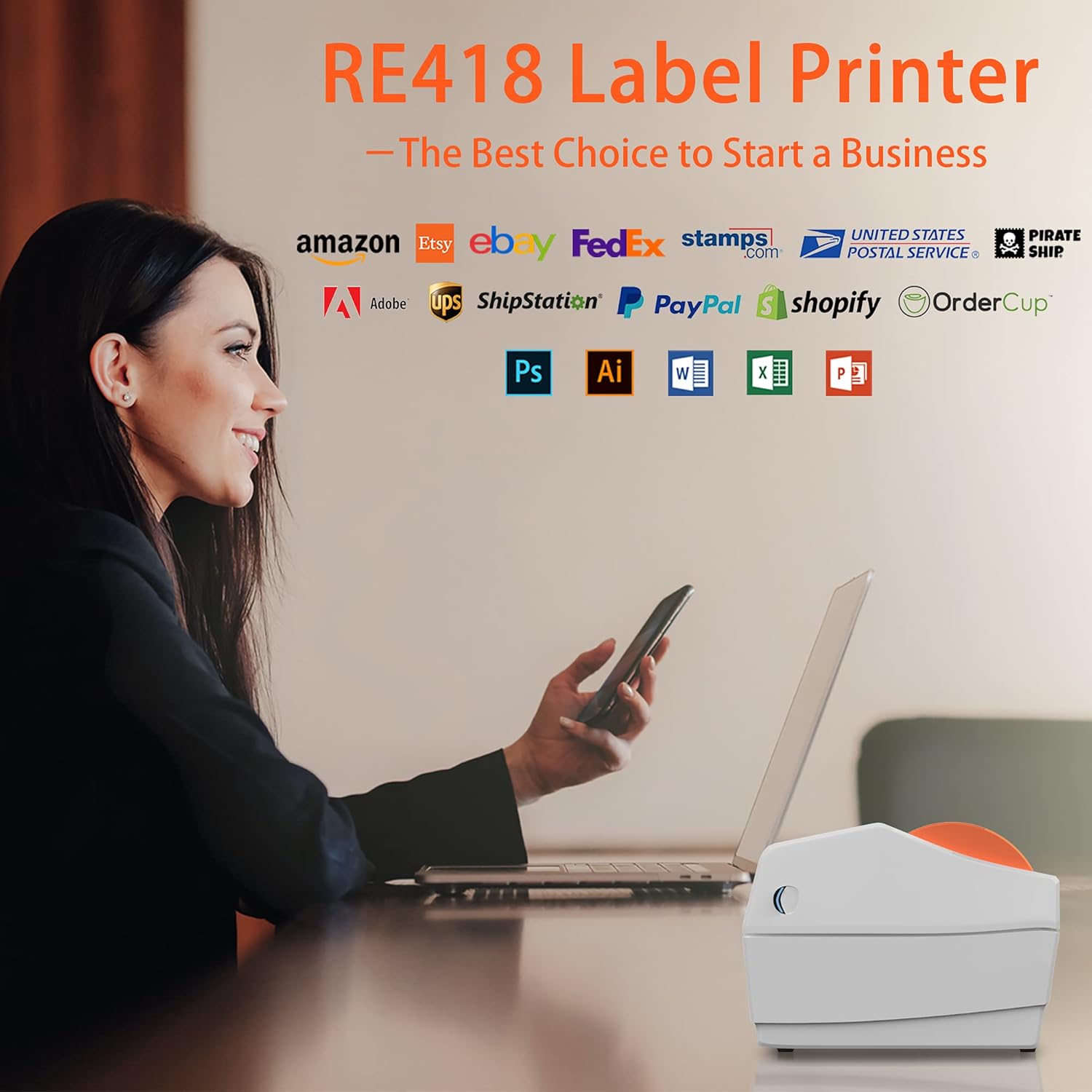 k comer label printer