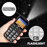 uleway Big Button Mobile Phone for Elderly GSM Unlocked SOS Dual SIM Black view 7