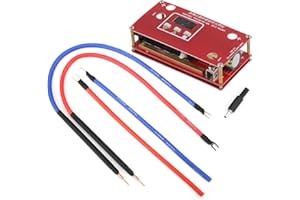 Portable Mini Spot Welder with Lithium Battery, LCD Display Screen, Ushaped ColdPressed Terminals for Capacitor Welding