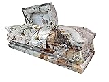 Rest In Power Premium Camo Burial Casket for Humans