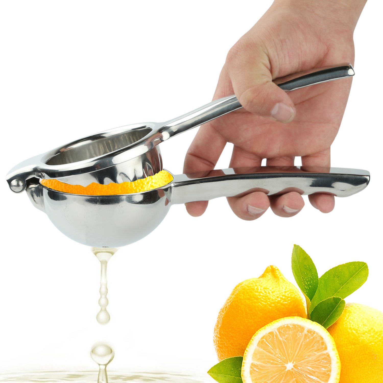 no Pulp or Seeds, Manual Citrus Press for Limes and Oranges YTYC