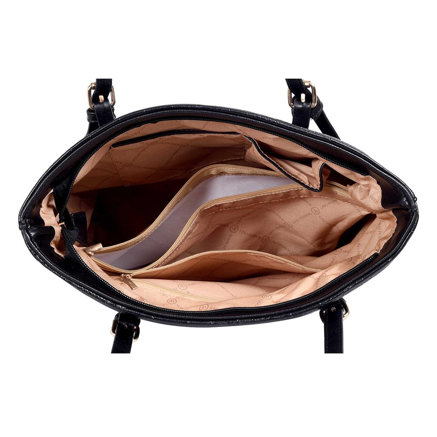 lino perros women's handbag (black)