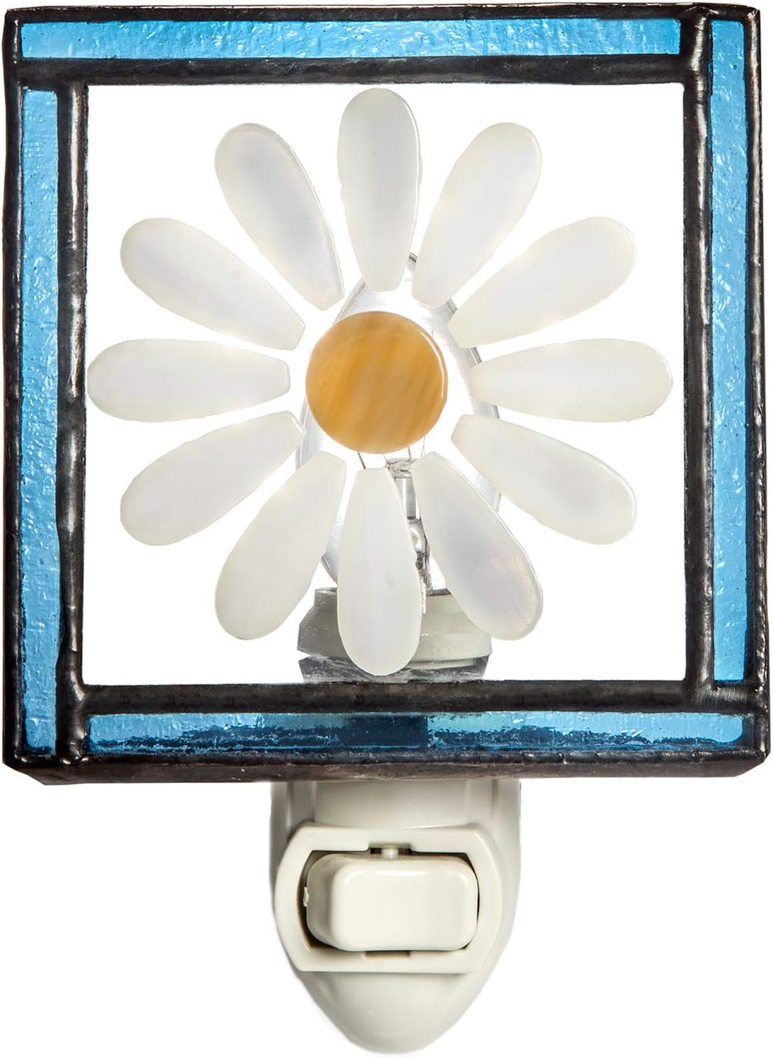 Flower Night Light Decorative Accent Lite Wall Plug in