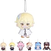 UTIEHD Anime Game GI Character Keychain Pendant, Cute 4-Inch Collectible Bag Charm, Compact Size for Backpacks and Keys for Fans (Lumine)