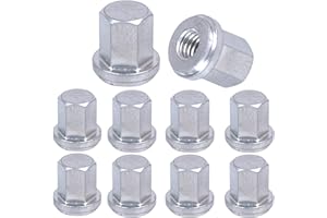 LAKAPRE Group 31 Battery Stainless Steel Closed Nut - 3/8"-Corrosion Resistant, Fits Group 31 Batteries - 6015-010 (10PCS)