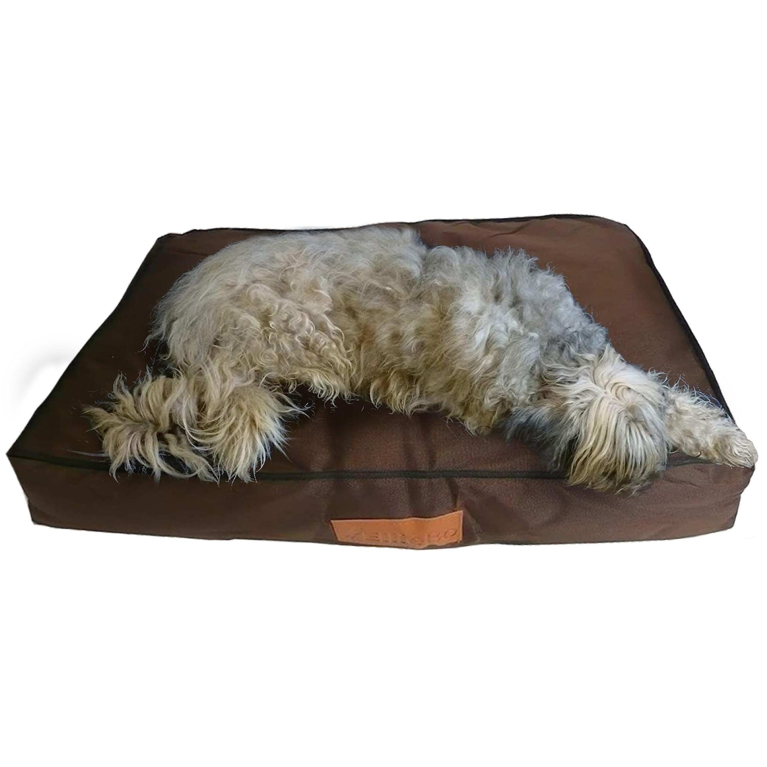 Ellie-Bo Dog Bed for 24-inch Dog Cage/Crate - Brown Water Resistant
