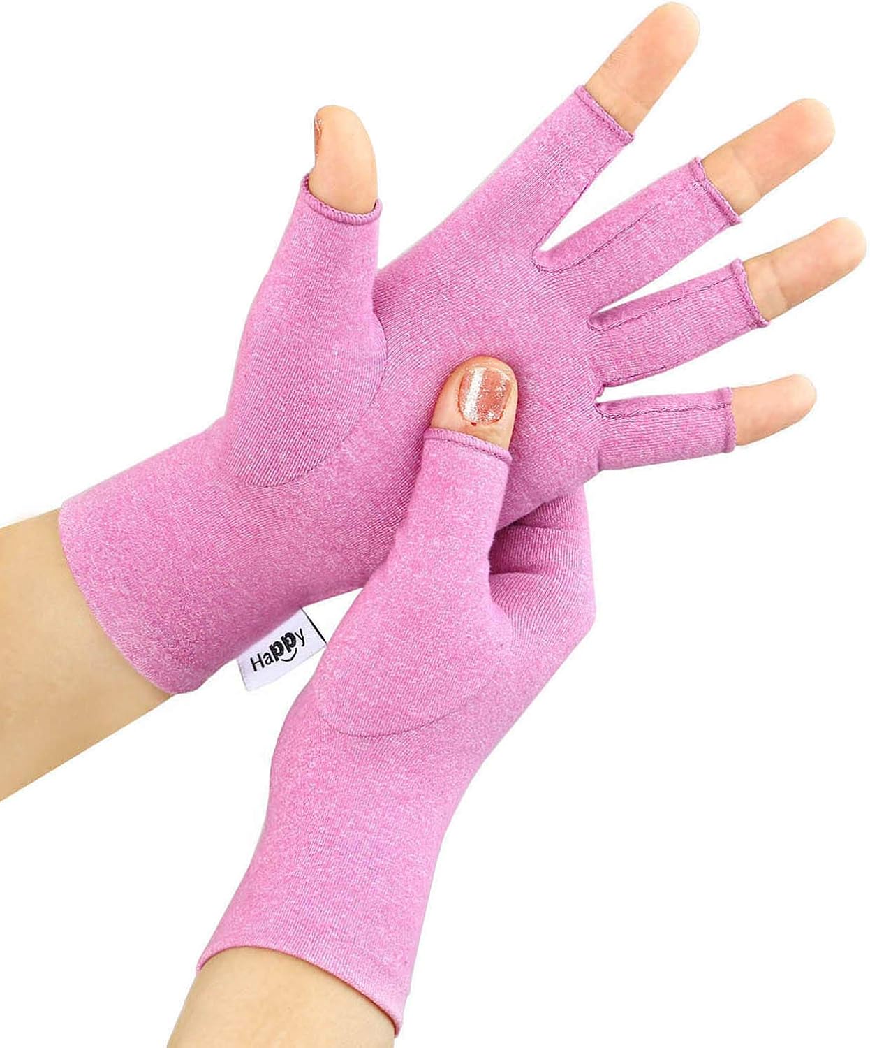 Compression Arthritis Gloves, Fingerless Gloves for