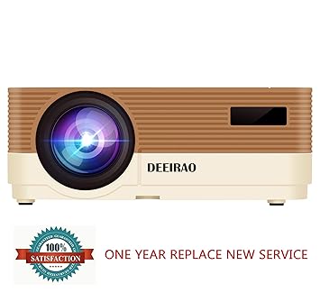 Deeirao LED Home Cinema Proyector de Video HDMI USB VGA Soporte ...