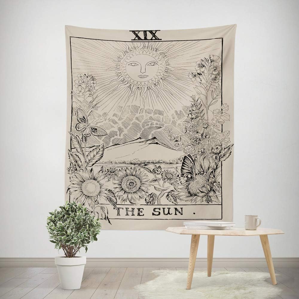 Samoii Background Cloth Tarot Tapices Tapestry Wall Hanging Tapestries Wall Hanging Cloth Tablecloth Home Decor [150X100CM ]