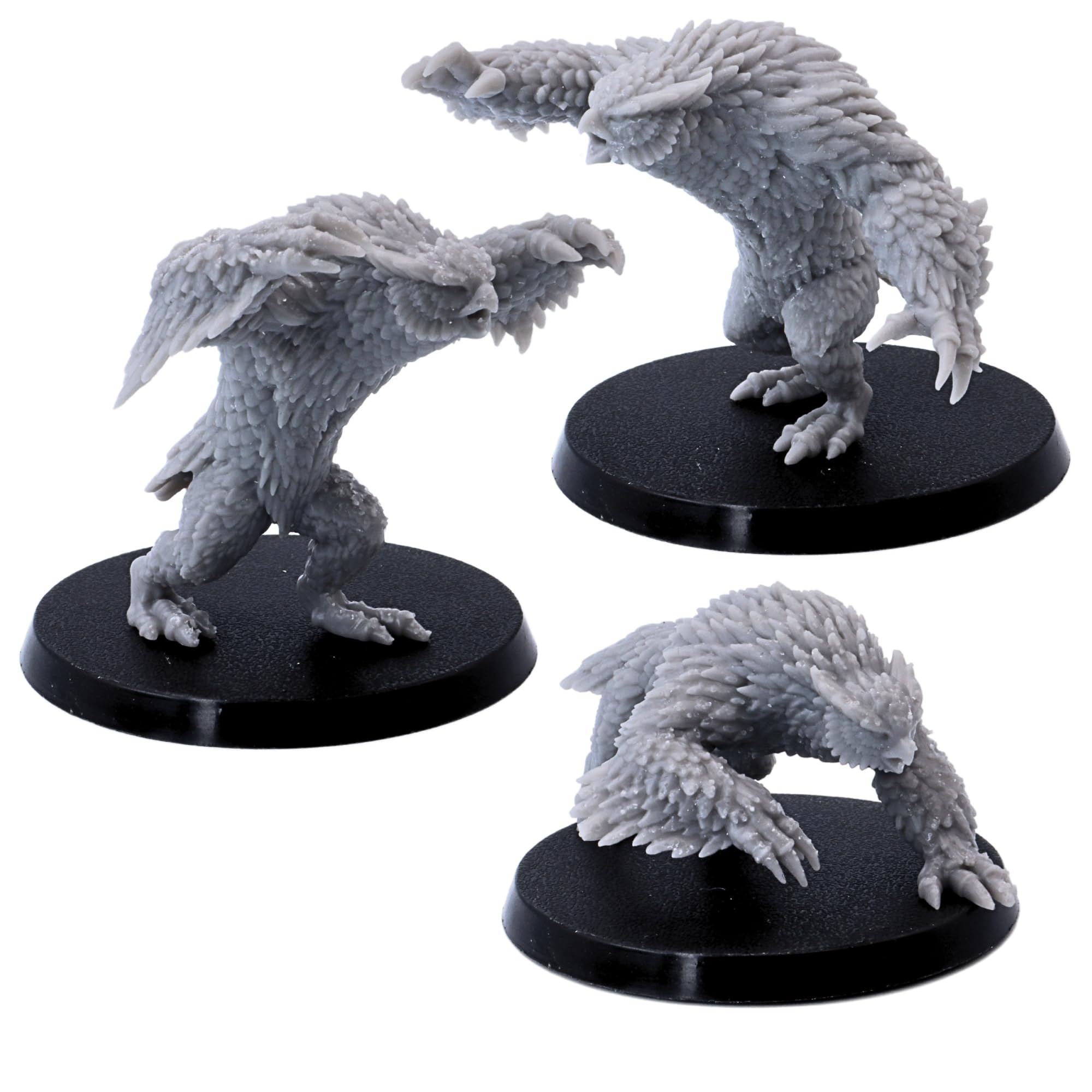 Forged Terrain Owlbear Miniature Figure 28mm Dungeons and Dragons Miniature Gaming, Fantasy Role Playing Games Figures Tabletop Minis