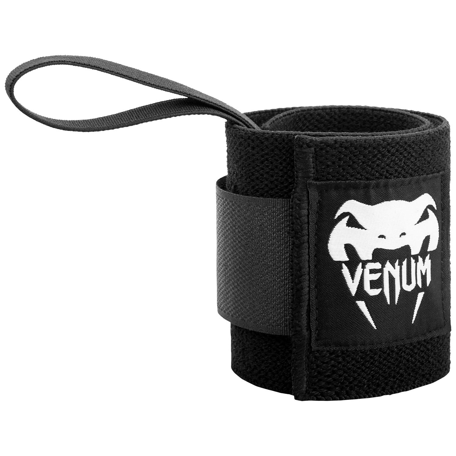 Venum, Hyperlift Weightlifting Wrist Wraps, Unisex Adult, One Size, Black