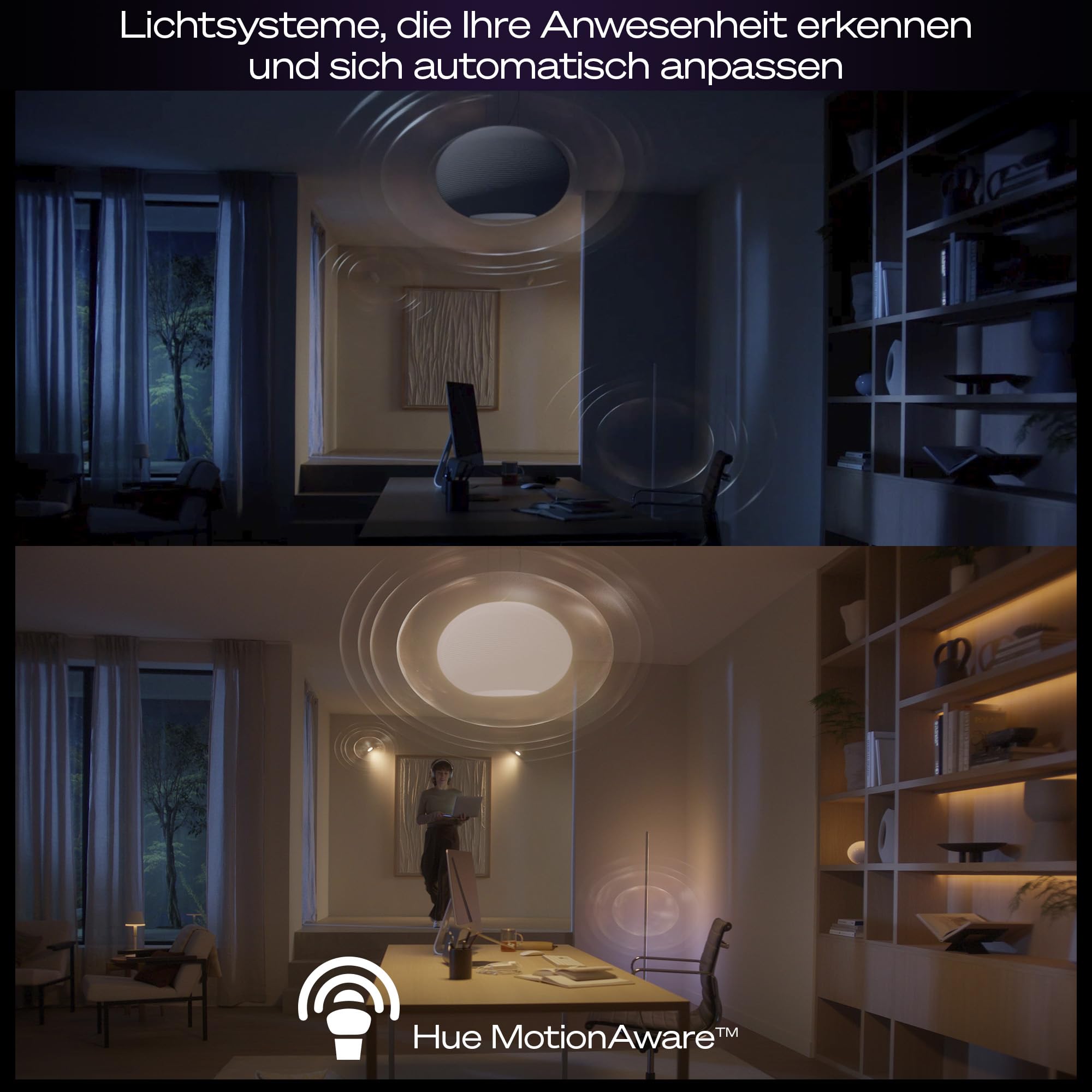 Philips Hue Bridge Pro, Smart Home Hub für Beleuchtung, Kabellos, Unterstützt 150+ Lampen und 50+ Zubehörteile, Lichtsteuerung kompatibel mit Apple Home, Alexa, Google Assistant & Samsung SmartThings 5