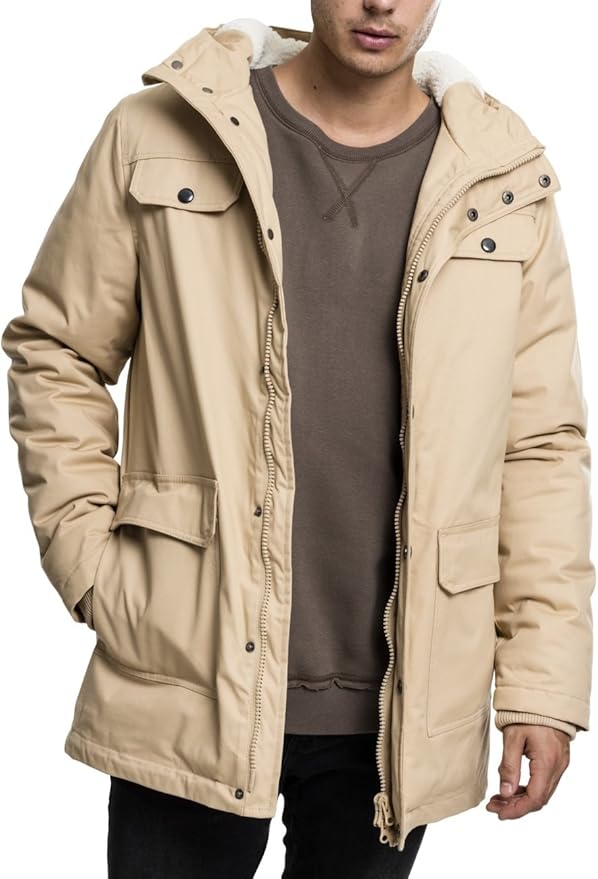 Urban Classics Men's Heavy Cotton Parka Jacket Amazon.co.uk Clothing