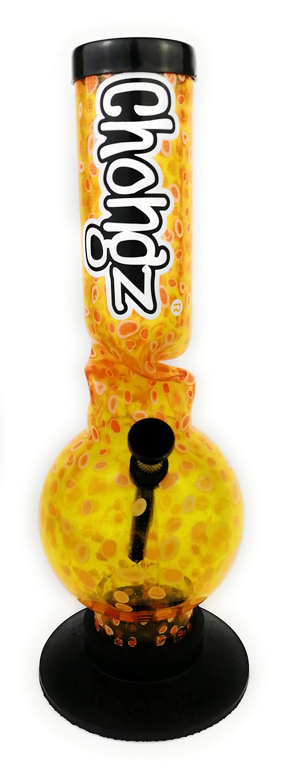 CHONGZ 30cm "Foxey" Acrylic Ice Bong (CH044) (Light Orange)