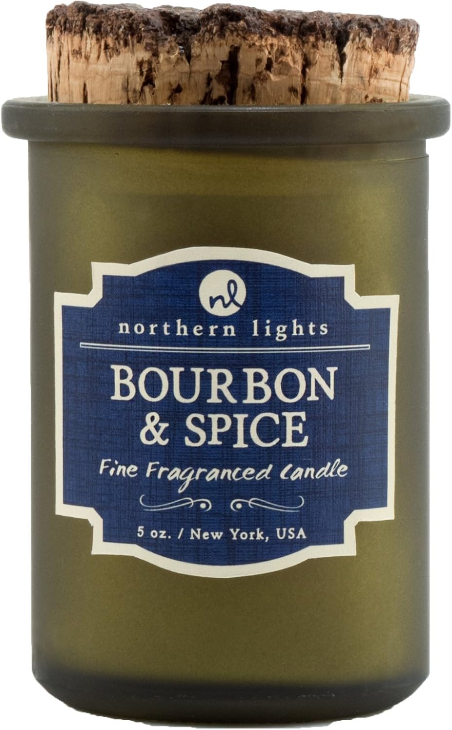Northern Lights Candles Spirit Jar Candle, 5 oz, Bourbon