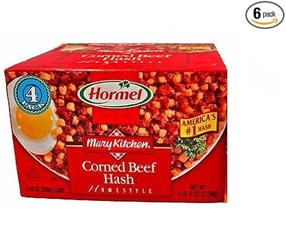 Amazon Com Hormel Mary S Kitchen Corned Beef Hash 14 Ounce 6