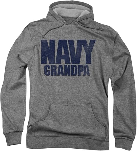 Navy - Mens Grandpa Hoodie: Amazon.co.uk: Clothing