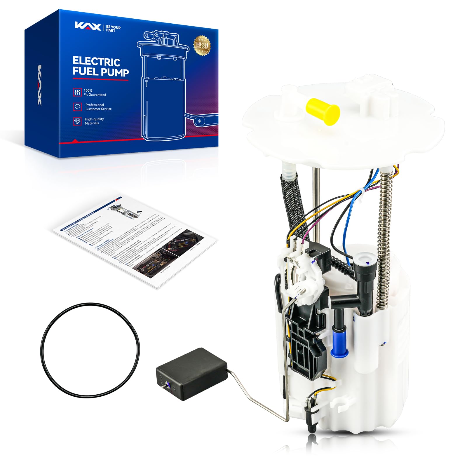 Photo 1 of KAX FG1630 Electric Fuel Pump Module Assembly, Compatible with Infiniti EX35 2008-2012, EX37 2013, QX50 2014-2017, 3.5L 3.7L, Replace# E8931M, P77332M, 170401BA0A, 170401BA0B