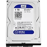 Western Digital(WD) BLUE Deskptop 1TB( 1Terabyte) 3.5"Hard Disk Drive, 5400~7200RPM, SATA3 ( 6.0GB/s), 64MB Cache, IDEAL for