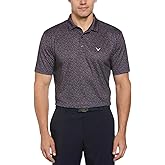 Callaway White Polo Shirts for Men & Stylish Golf Polo with Performance Stretch - Navy Medium