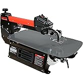 Bucktool 22 Inch Variable Speed Scroll, 1.3A Scroll Saw for Woodworking