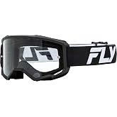 Fly Racing Focus Goggle Black/White-Adult | MX Ultimate Clarity &amp; Protection
