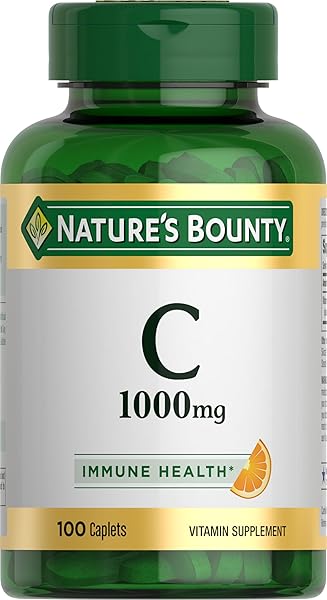 NATURE’S BOUNTY VITAMIN C 500 MG CAPSULES TIME...