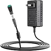 24V 3A Power Supply 72W,100-240V AC/DC 24Volts 3Amps 2.5A 2A 1.5A 1A DC Power Supply Adapte with 5.5x2.5mm&5.5x2.1mm Output Plug,1LED Terminal Connector for LED Strip Light Lamp CCTV Camera Printer