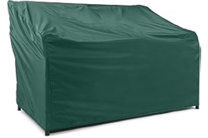 Covermates Outdoor Patio Sofa Cover - Light Weight Material, Weather Resistant, Elastic Hem, Seating and Chair Covers-Green