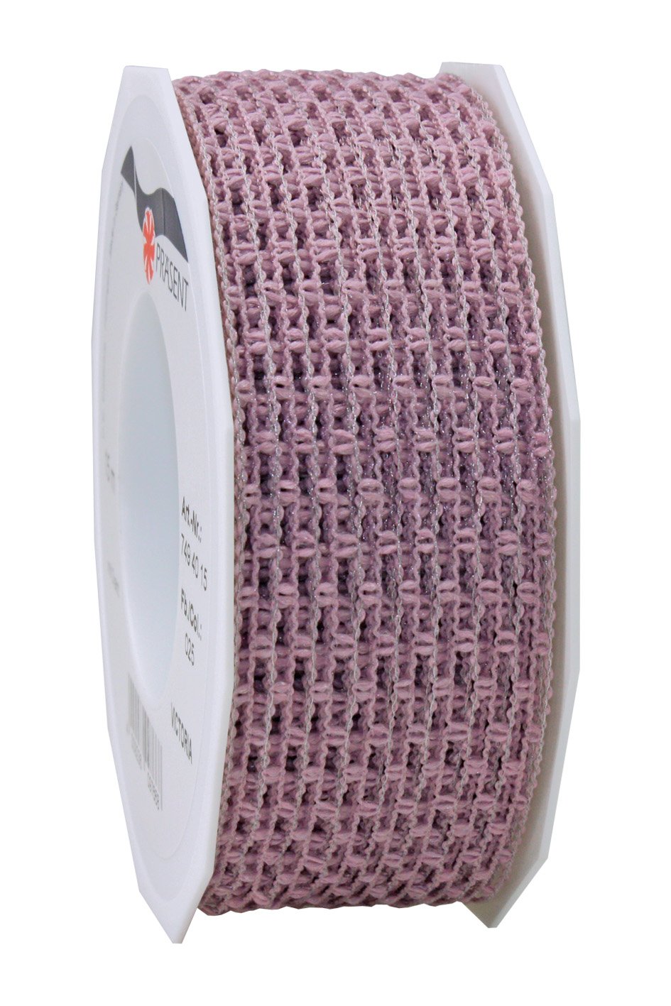 Präsent - Victoria Wired Ribbon Parma Glaze 15-m-Roll 40 mm width — image 1