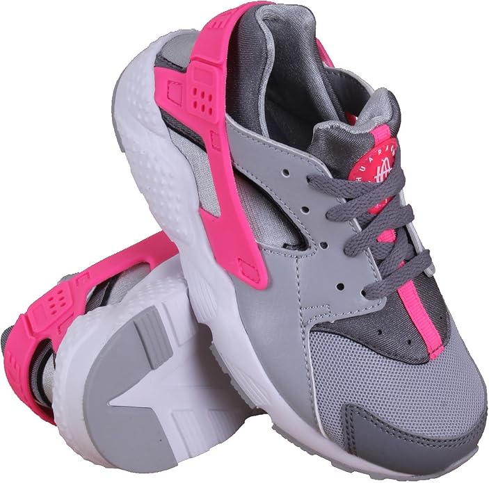 nike huarache junior grey