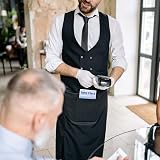 DGBDPACK Guest Check Pads EP-3632-1, 10 Pads, 500 Blue Waitress Server Order view 5
