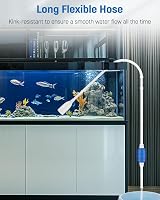 Pawfly Aquarium Water Changer Siphon Vacuum Cleaner 75 L/10min 1.3m Hose view 6