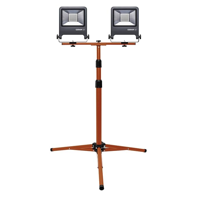Osram LED Worklight Arbeitslicht, für Außenanwendungen, Kaltweiß, Tripod-Ständer
