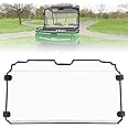 KEMIMOTO Rear Windshield Back Window Compatible with John Deere XUV 550 560 590i 590E 590M RSX850i Sport Trail RSX860i Not for S4 Models Windscreen Full Clear Back Wind Shelter