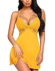 Avidlove Women Lingerie Lace Chemise Sleepwear