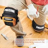 Preciva Two-Color Knee Pads Heavy Duty Gel Cushion Anti-Slip Straps view 6