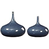 Uttermost 18988 Zayan Blue Vases - Set of 2