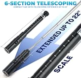 MANWALD Magnetic Flashlight Pickup Tool Extendable 8-24in USB Rechargeable view 4