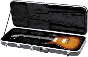 Gator Cases Deluxe ABS Molded Case for Electric Guitars; Fits Telecaster and Stratocaster Style Guitars (GC-ELECTRIC-A)