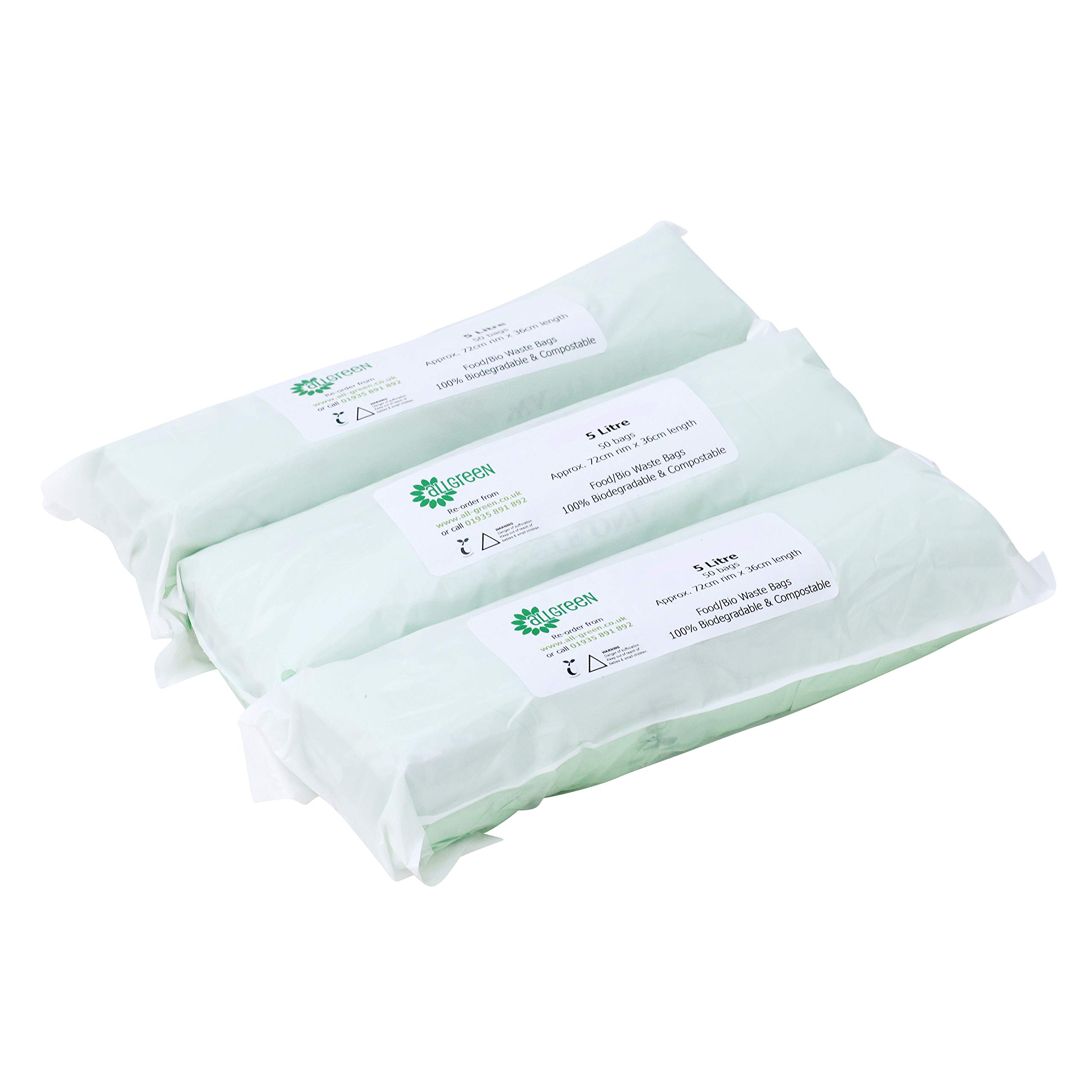 5l X 150 Bags Compost Bag Compostable Kitchen Caddy Liner