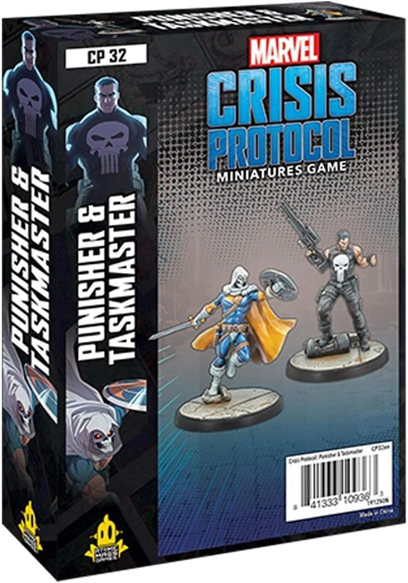Marvel Crisis Protocol: Character Pack: Marvel Crisis Protocol: Punisher and Taskmaster - Miniature Game