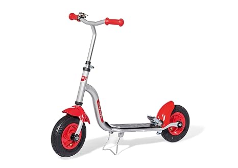 Rolly Toys 069965 rollyBambino Roller | Kinderroller mit Bremse, Fußständer, verstellbarer Lenkstange, Luftbereifung | belast