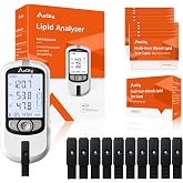 AuQty 6-in-1 Cholesterol Lipid Monitor and Test AnalyzerAuQty Cholesterol Lipid Monitor, 6in1 Cholesterol Test Analyzer for TC Total Cholesterol, TG Triglycerides, HDL-C, LDL-C, TC/HDL, AI